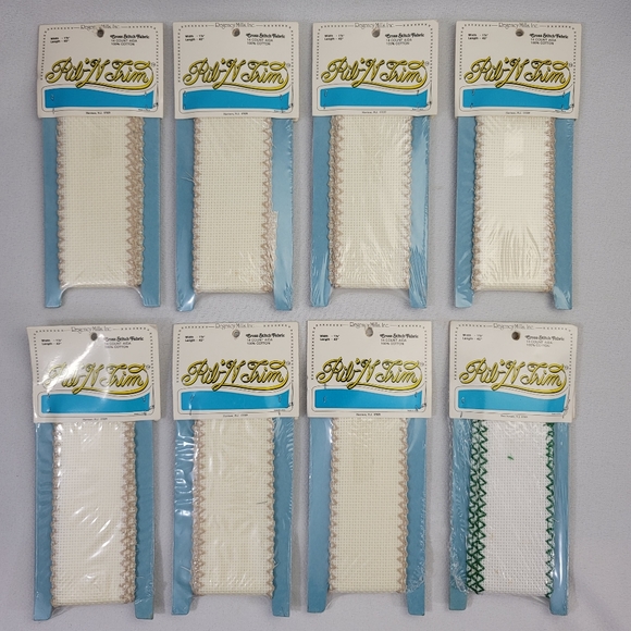 (8) Rib N Trim Cross Stitch Fabric - 14 Count Aida - Picture 4 of 8